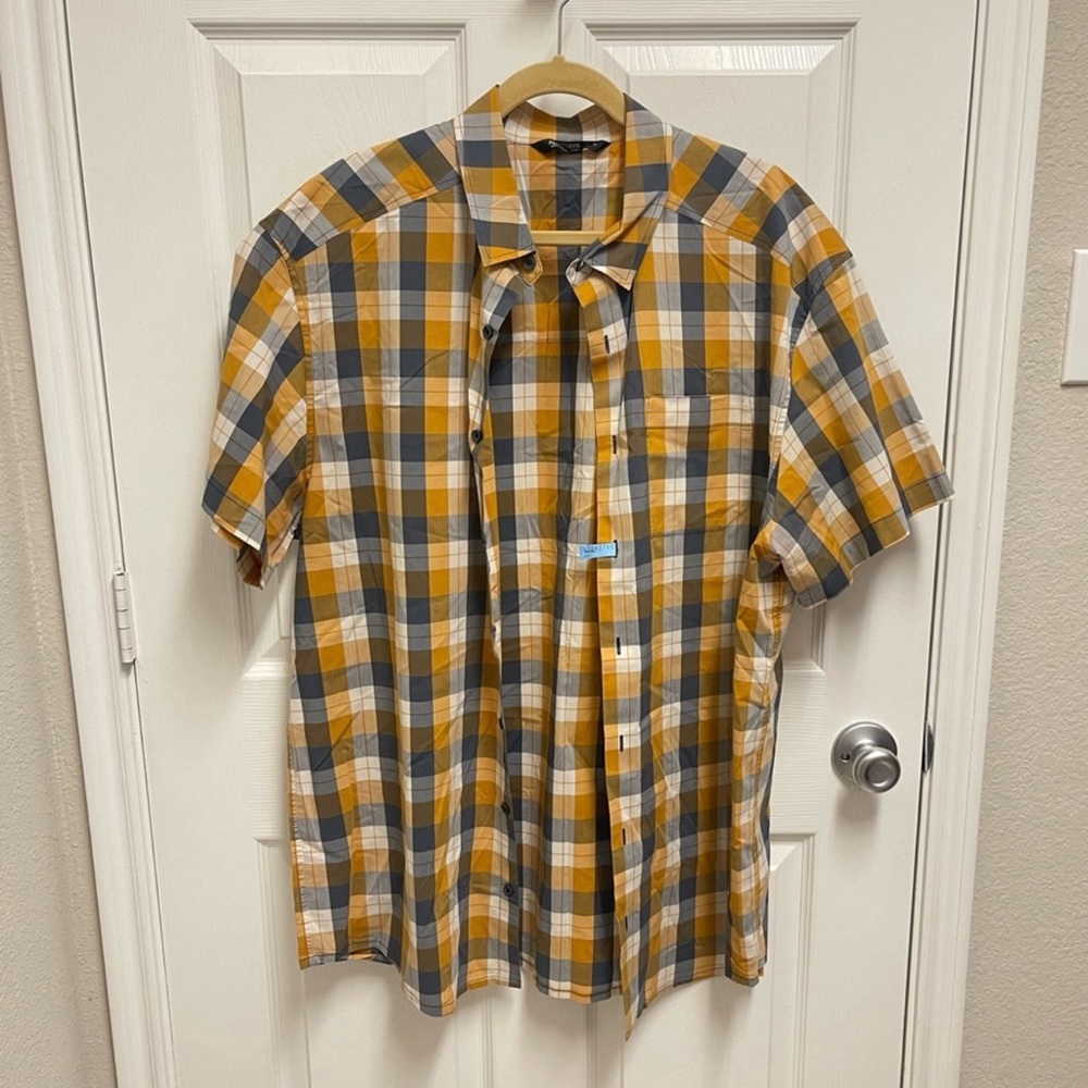 Arc'teryx Plaid Short Sleeve Button Down
